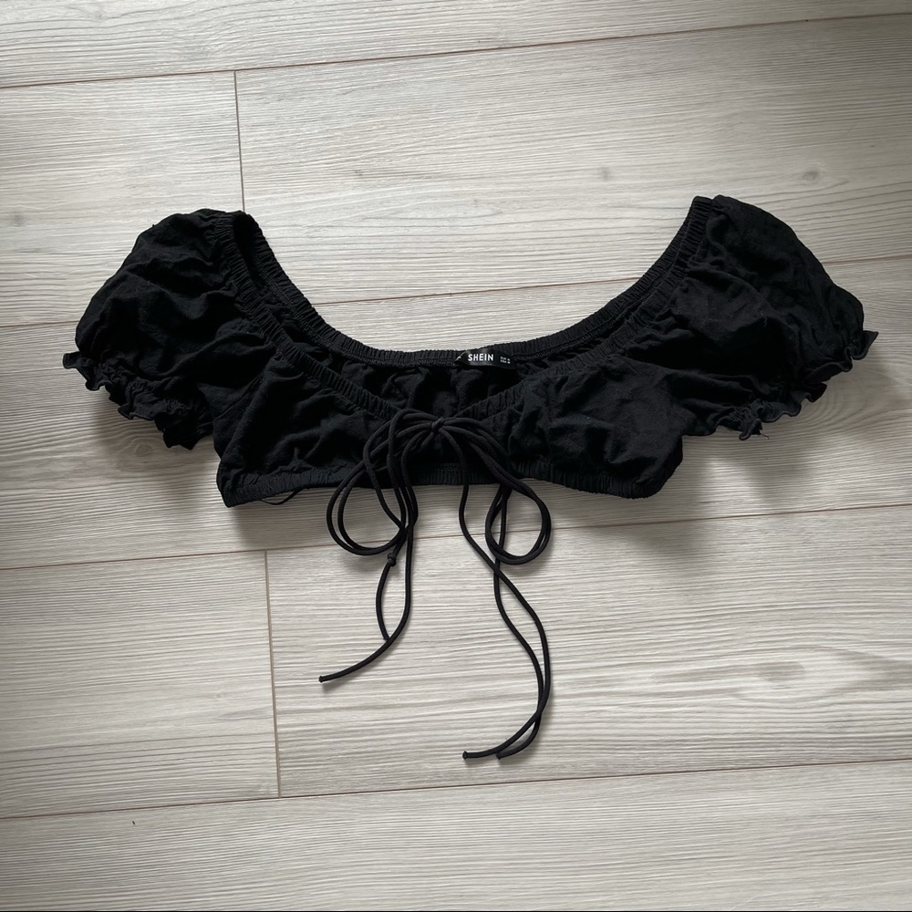 SHEIN tie top